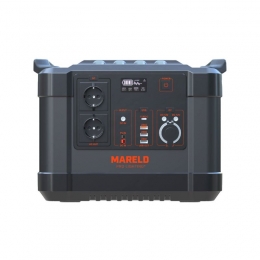 Mareld Powerstation 1000W, kapacitet på 1100 Wh, peakeffekt 2kW