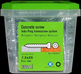 BETONGSKRUV INDU-PROG TX30 FZB 7,5X65 100ST