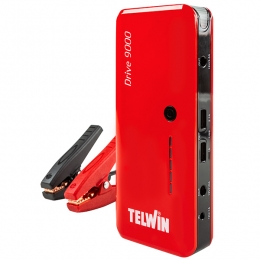 Telwin Drive 9000 Startbooster och powerbank komplett med tillbehör