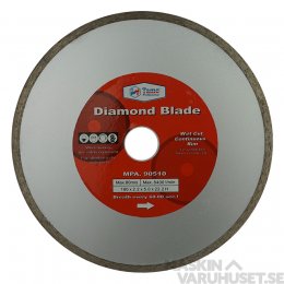 Tamo Wet Cut Continuous rim 180 diamantkapskiva diamantsågklinga