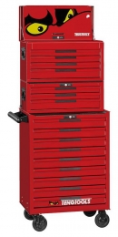 VERKTYGSSET 1033 DELAR TENG TOOLS RÖD 26 TUM