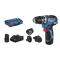 Bosch GSR 12V-35 FC 2x3Ah 4xchuckar