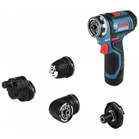 Bosch GSR 12V-35 FC SOLO 4XCHUCK