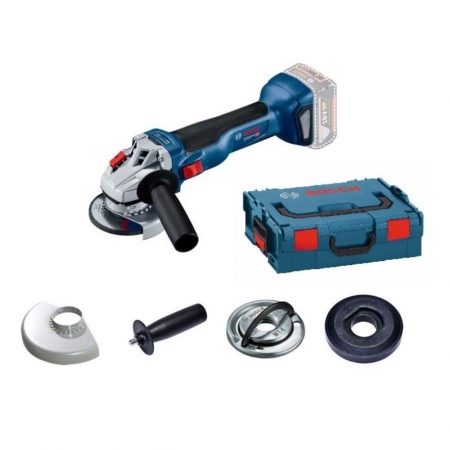 Bosch GWS 18V-10 SOLO i L-Boxx utan batteri & laddare