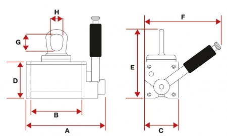 Magnetlyftare U-lift Plus Eclipse