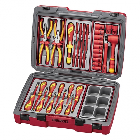 Teng Tools TC-6T02 VDE 1000V 37 delars verktygssats