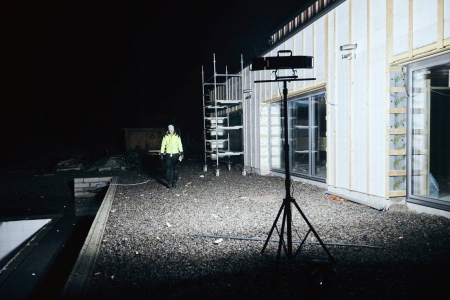 Arbetslampa Mareld Vapor 20000 – Appstyrd LED-lampa med sensor