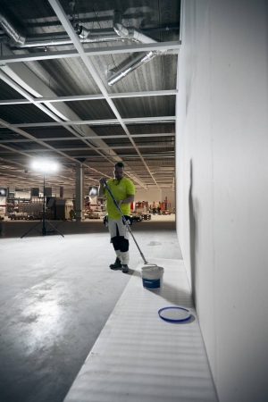 Arbetslampa Mareld Vapor 20000 – Appstyrd LED-lampa med sensor