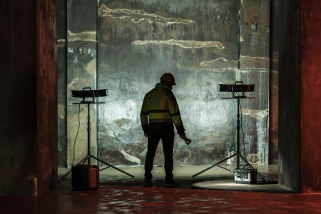 Arbetslampa Mareld Vapor 20000 – Appstyrd LED-lampa med sensor