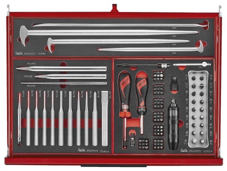 VERKTYGSSET 418 DELAR TENG TOOLS RÖD