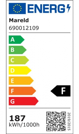 Arbetslampa Mareld Vapor 20000 – Appstyrd LED-lampa med sensor