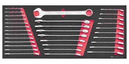 VERKTYGSSET 309 DELAR TENG TOOLS RÖD 37 TUM FOAM SITE