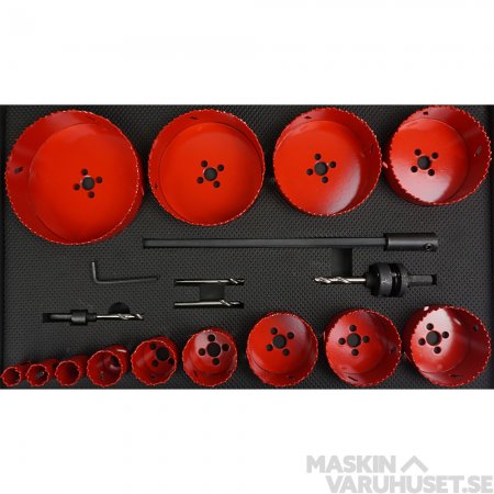 Tamo Bi-metal Hole Saw Set hålsågsset