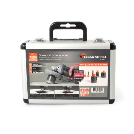 334001 Diamantborrsats Tebo Granito Dry M