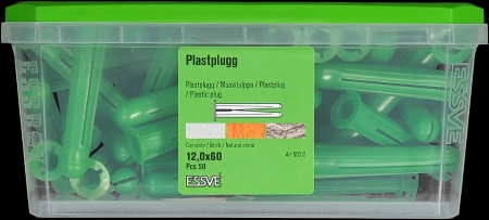 Plastplugg Essve