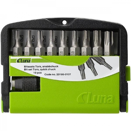 Bitssats 10 delar Torx