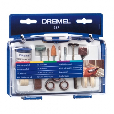 Dremel 687 Tillbehörsset 52 delar