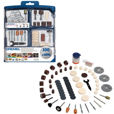 Dremel 723 Tillbehörsset 100 delar
