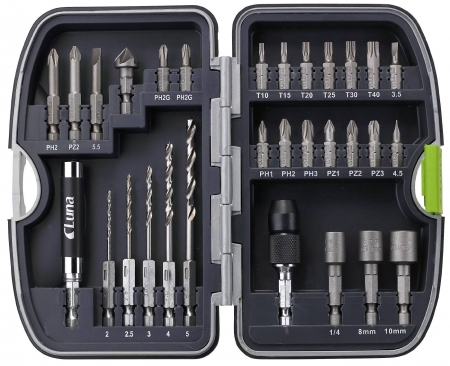 LUNA Bits- & Borrsats 30 delar