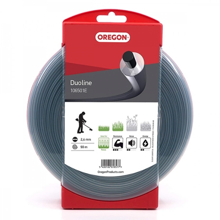 Trimmerlina Oregon Duoline 2,4 mm x 90 m