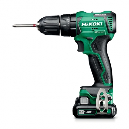 Hikoki DV12DD med 4,0Ah batterier och laddare, väska 68010744 SLAGBORRMASKIN