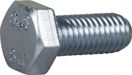 Sexkantsskruv M8, helgängad, FZB, ISO 4017, 50-pack