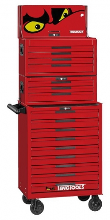 VERKTYGSSET 1033 DELAR TENG TOOLS RÖD 26 TUM
