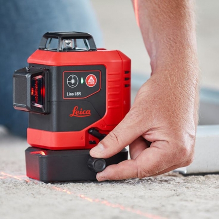 Leica Lino L6R 3 * 360° röd laser