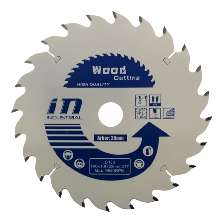 Sågklinga Industrial Teflon Cordless 160 mm / 24t