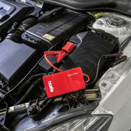 Startbooster Telwin Drive Mini starthjälp och powerbank