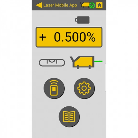Rörlaser Topcon TP-L6G Greenbeam komplett med batteri, laddare, väska och måltavla