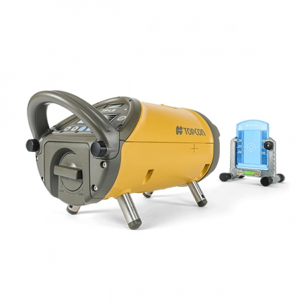 Rörlaser Topcon TP-L6G Greenbeam komplett med batteri, laddare, väska och måltavla
